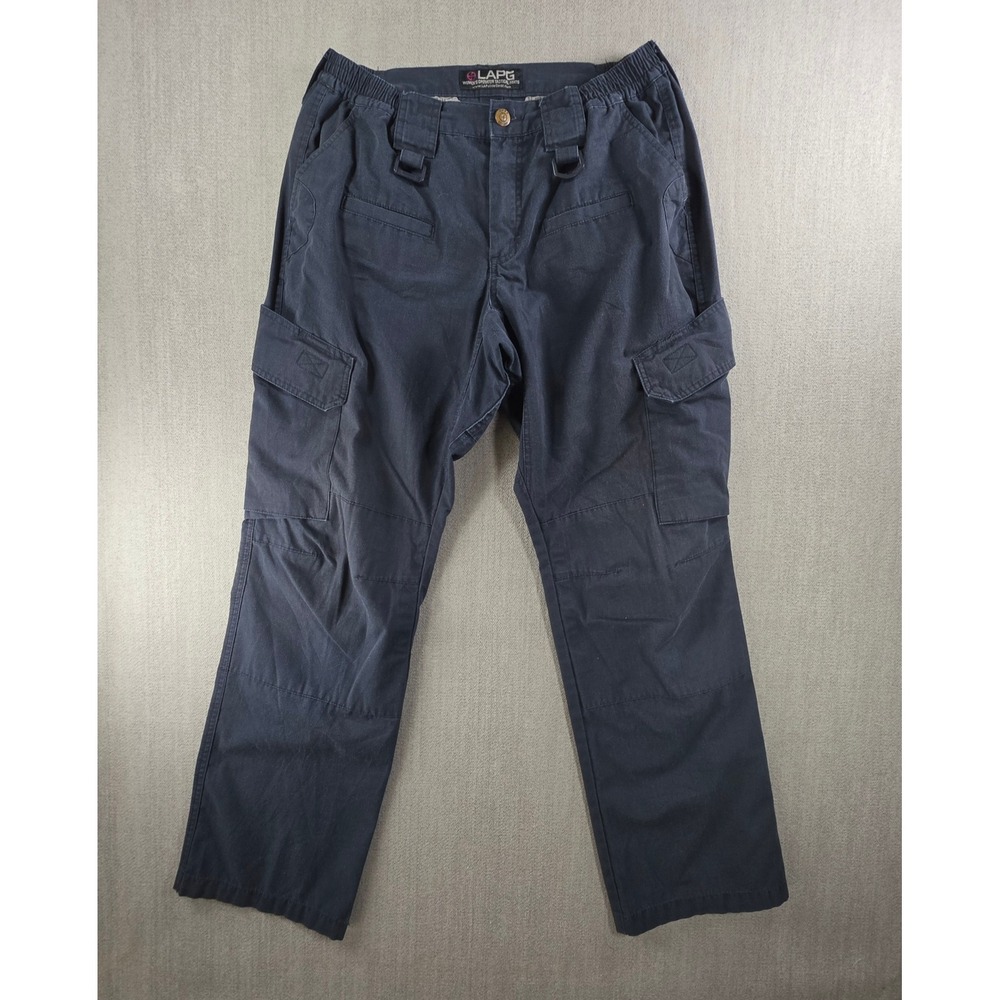 LAPG Tactical Pants Women 10 Reg Navy Blue Rip-Stop Operator Cargo PT-WB1003